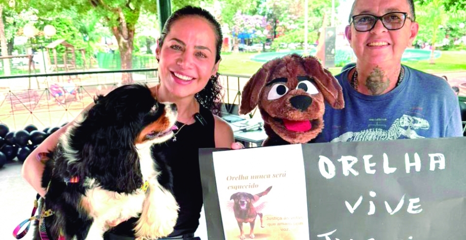 Movimento pelo cãozinho Orelha reúne moradores em Sertãozinho