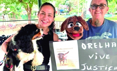 Movimento pelo cãozinho Orelha reúne moradores em Sertãozinho