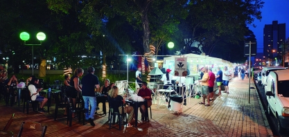 Festival Gastronômico movimenta a Praça 21 de Abril neste fim de semana