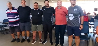 Capacitação para árbitros de futebol de campo foi um sucesso