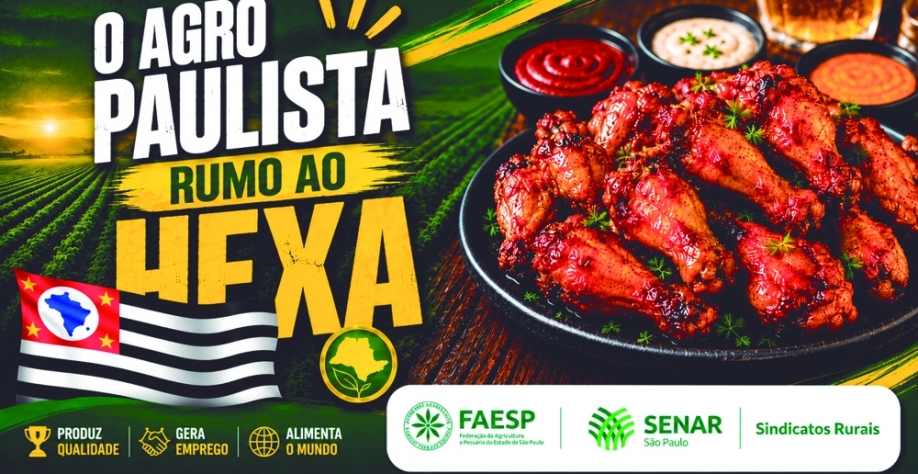 Frango paulista entra em campo e fortalece exportações 