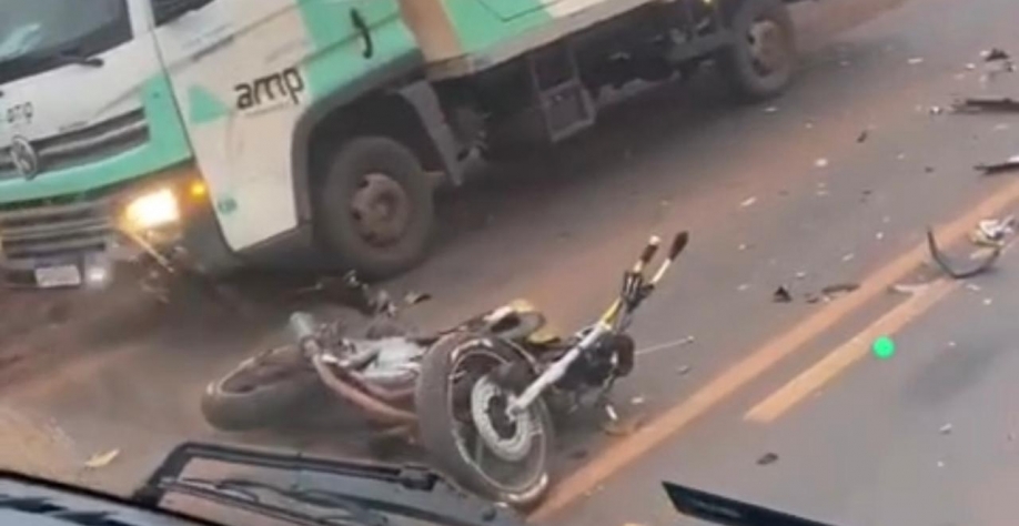 Grave acidente deixa motociclista em estado grave na rodovia entre Sertãozinho e Cruz das Posses