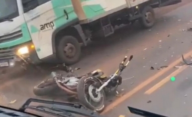 Grave acidente deixa motociclista em estado grave na rodovia entre Sertãozinho e Cruz das Posses