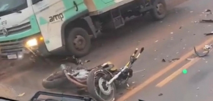 Grave acidente deixa motociclista em estado grave na rodovia entre Sertãozinho e Cruz das Posses