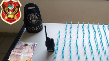 ROMU prende suspeito de abastecer pontos de tráfico e apreende mais de mil cápsulas de cocaína em Sertãozinho