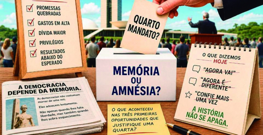 A democracia da amnesia