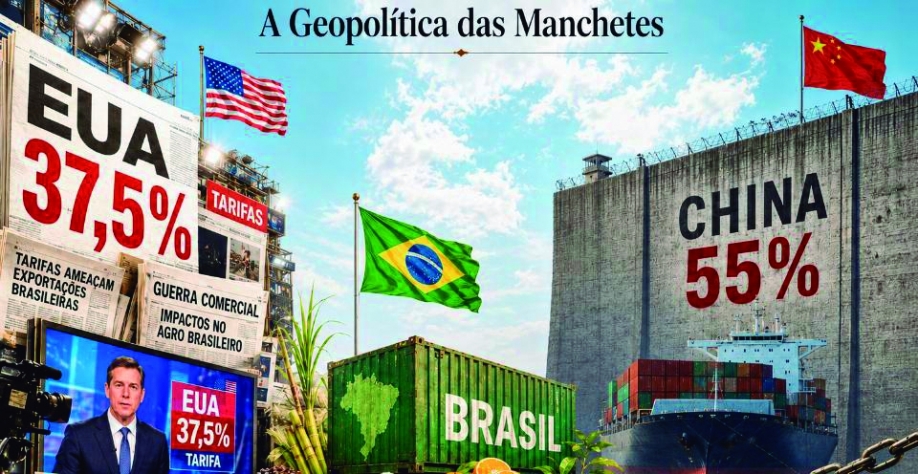 A geopolítica das manchetes 