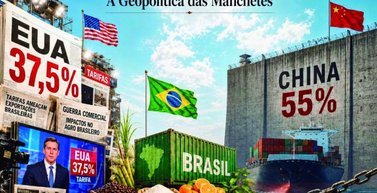 A geopolítica das manchetes 