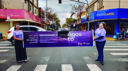 Ações do Agosto Lilás orientam população sobre enfrentamento à violência contra a mulher