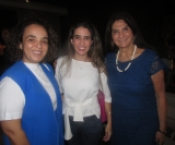 Ana Cristina Soares Foresti com Angélica e Neida Felício
