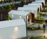 As cabanas da Reserva Barretos acomodam até quatro pessoas e oferecem estrutura privativa com ar-condicionado, TV, frigobar, Wi-Fi e enxoval completo. (Crédito: Divulgação/Imagem ilustrativa)